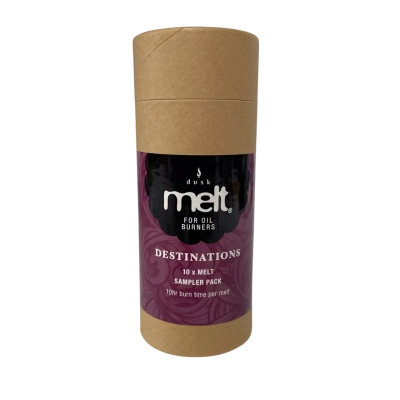 Dusk destinations, scented candles 10 pack