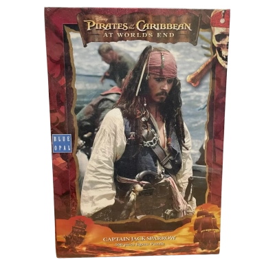 Pirates of the Caribbean At World’s End Captain Jack Sparrow 500pc Blue Opal Jigsaw Puzzle