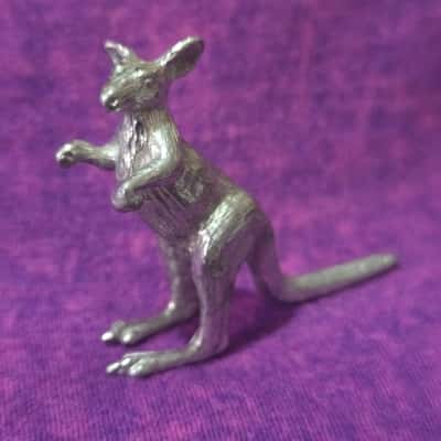 Kangaroo hand crafted trinket
