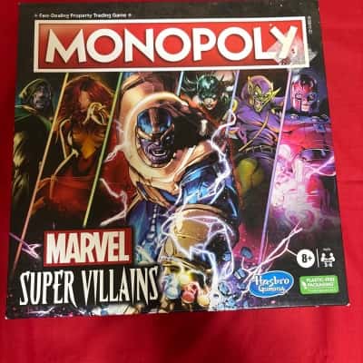 Monopoly Marvel Super Villains New Set