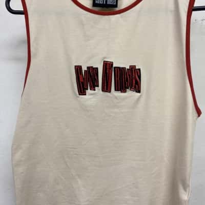 Guns & Roses Womens  Size XL T-shirts Nude 