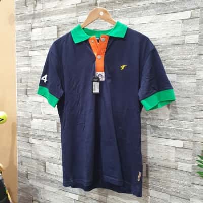  Men's bull rush Size M Short Sleeve T-shirt Blue / Green / Orange / Yellow bnwt