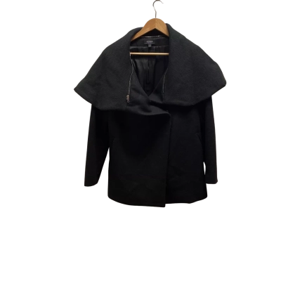 Oxford Womens  Size 10  Black Coat
