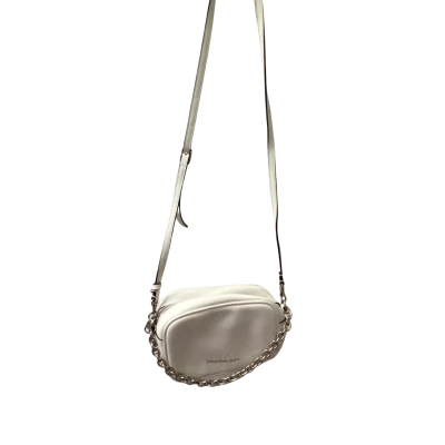 Calvin Klein White  Cross Body Bag 