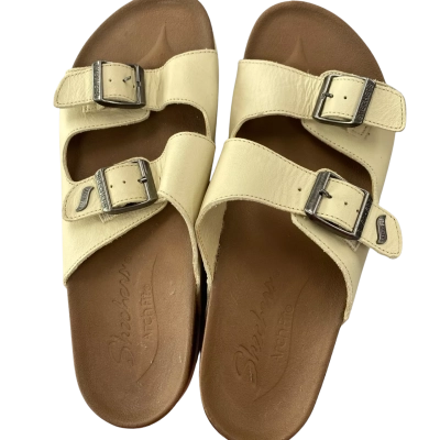 Skechers ArchFit  Cream Sandals Size 9 