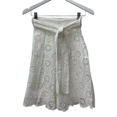 Zimmermann Women's  Size 0 High Wasted Shorts / Shorts / Tailored Shorts White 