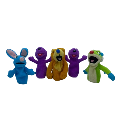 Bear in the big blue house finger puppets