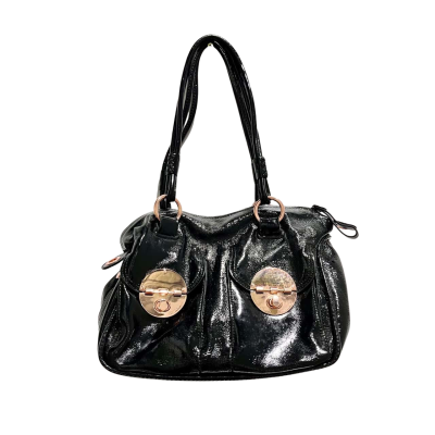 Mimco Womens Handbag Black  / Gold 