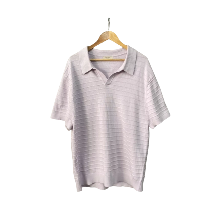 Trenery Mens  Size XL / XXL Polo Shirt Lilac