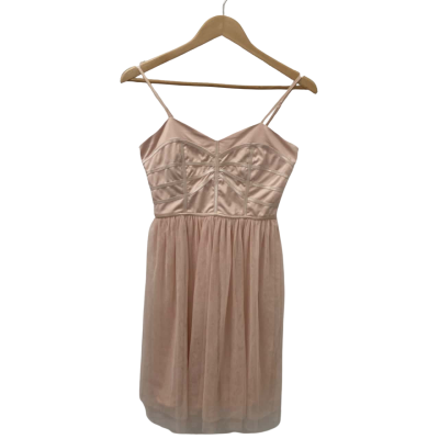 Peter Alexander Womens  Size S Shoestring Strap Dress Coral 