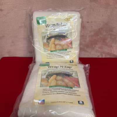 Wrap-N-Zap 100% Natural Cotton Wadding Legacy x 2