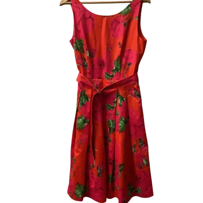Pink Ruby Womens  Size 12 Casual Dress Floral A