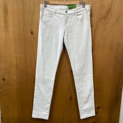Water White Skinny Jeans Size 24