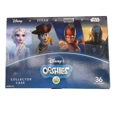 Woolworths Disney Plus Ooshies Complete Full Set Of 36 With Case 