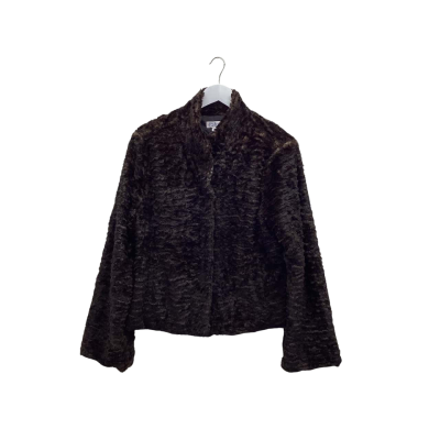 Millers Womens Size 16 Faux Fur Brown Jacket BNWT