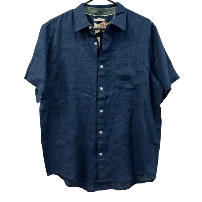 PANAMA JACK PURE LINEN SHIRT. SIZE L