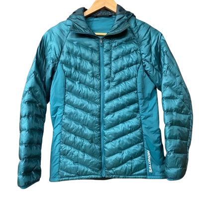 Salomon Womens Size S Green Puffer Jacket  