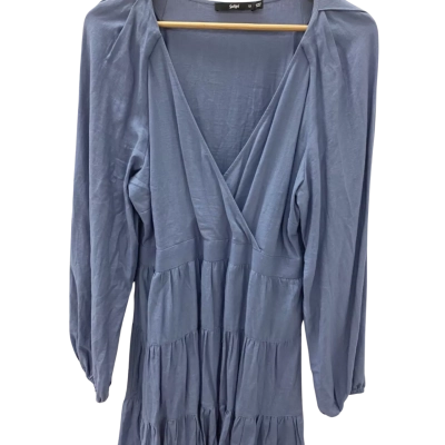 Sportsgirl Womens  Size 12 Long Sleeve Dress Blue 