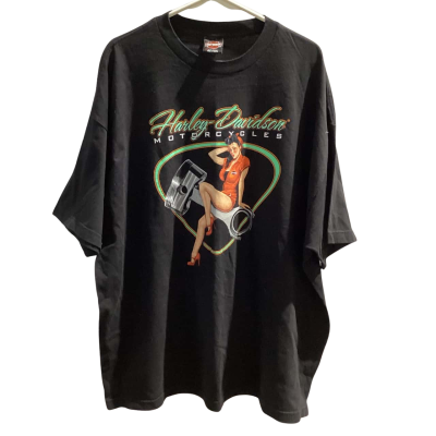 Harley Davidson Land Down Under Harley Heaven Mens  Size XXXL Short Sleeve T-shirt Black  