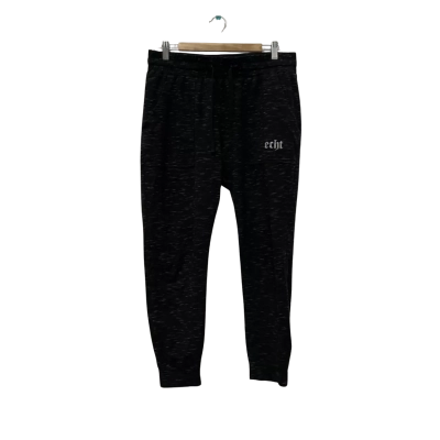 Echt Mens  Size XL Track Pants Black  / Grey 