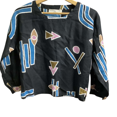Frank and dolly’s linen top  Size XS Beige / Black  / Blue / Pattern / Pink  / White 