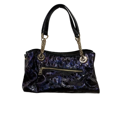 Shapidog Womens Purse Blue / Gold / Purple 