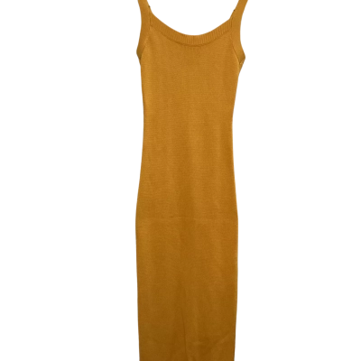 Sabo Skirt knit bodycon dress BNWT  Size XS Mustard 