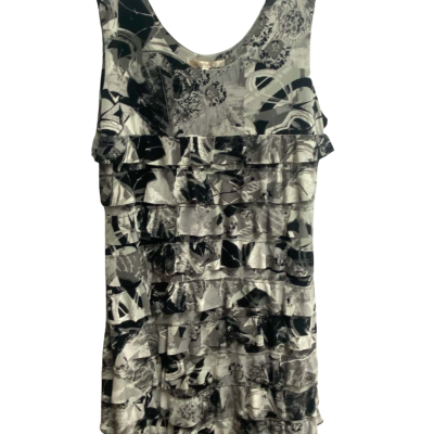 Noni B Womens  Size 16 Sleeveless Dress  Black  / Grey / White 