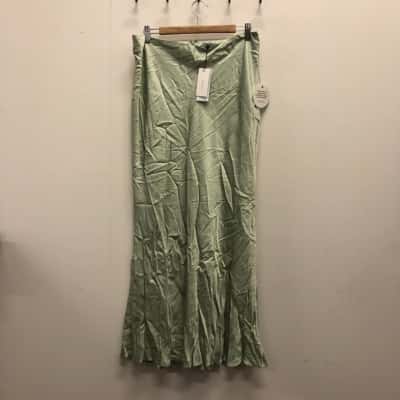 Sheike Womens  Size 16 Maxi Skirt Sage BNWT$159