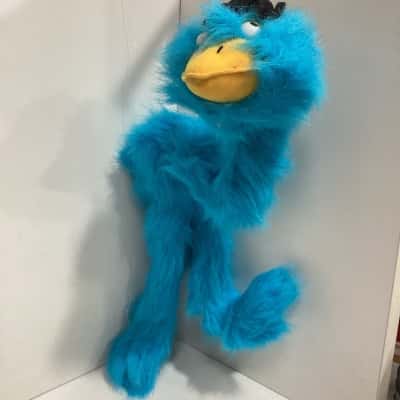 Vintage DOOZY walking marionette Bird