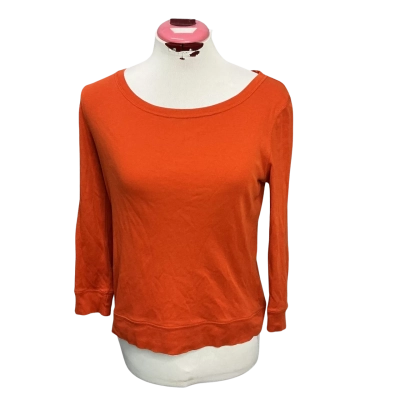 Country Road Womens  Size M Long Sleeve Top Burnt Orange 