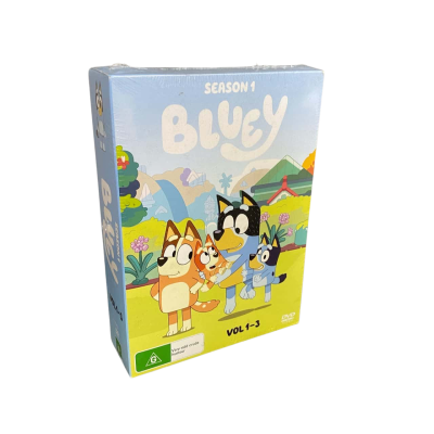 Bluey Season 1 Vol 1-3 DVD Boxset (Sealed)