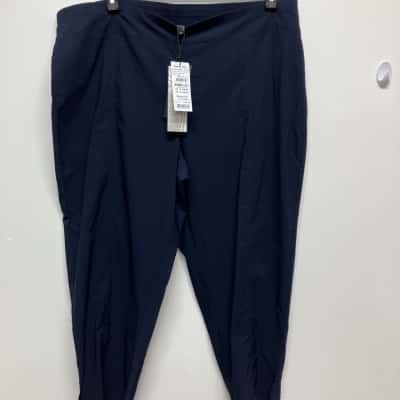 Taking Shape Women's  Size 22 Cropped panel pants Navy Blue 