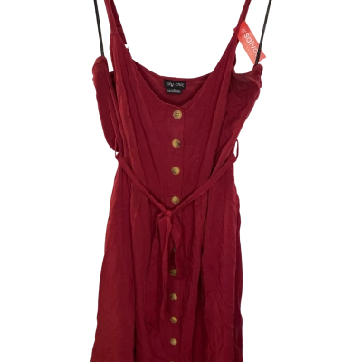 City Chic Womens  Size S Midi Dress Red 