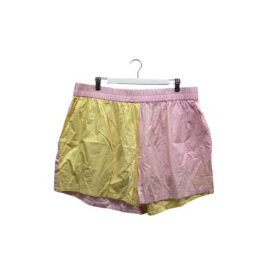 Collusion Womens  Size 16 Pink and yellow funky shorts