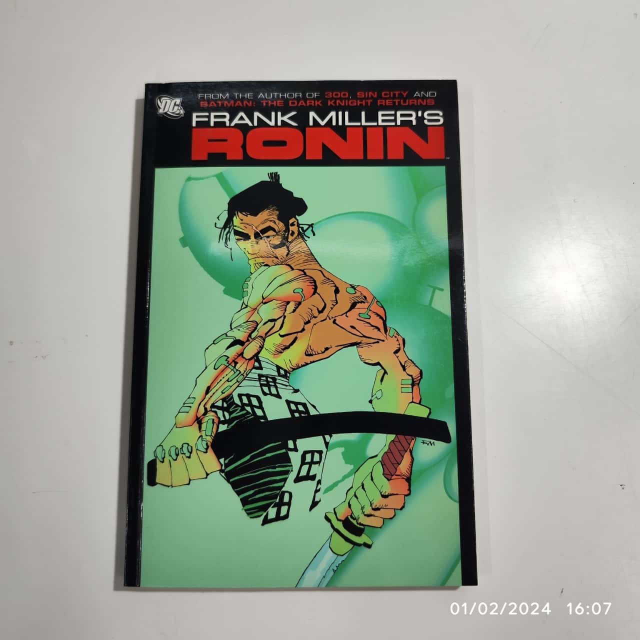 Fran Muller Ronin (1987) Warner Book TPB SC Frank Miller