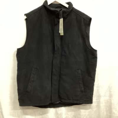 Gazman Mens  Size L Vest Navy Blue 