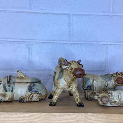 Vintage Cow Salt & Pepper Set 
