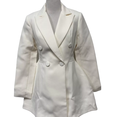  Women's Beige coat By INNOVARE DENIM SIZE 12