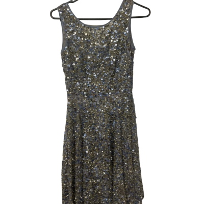 Women’s Alannah Hill Size 6 Blue / Gold sequin cocktail dress 