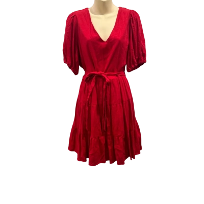 Portmans Womens  Size 16 Mini Dress Red 