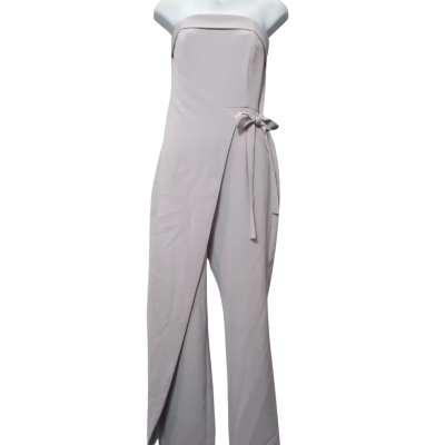 Lavish Alice Women's Size 10 Grey Sleeveless Jumpsuit 