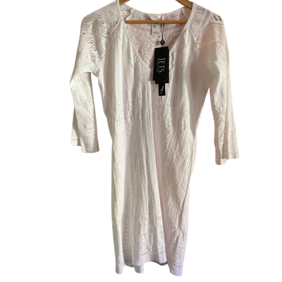 Jets Swimwear Women’s Size S White Kaftan BNWT 
