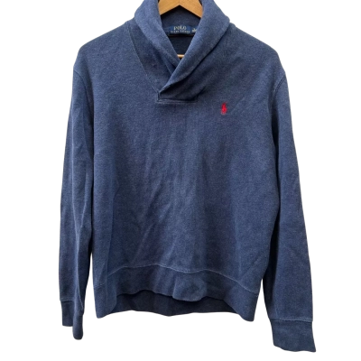 Polo Ralph Lauren Mens Size S Navy Blue Jumper 