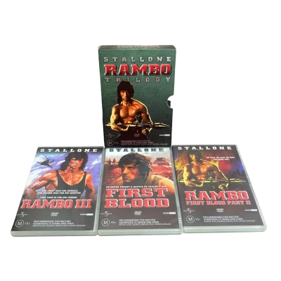 Stallone RAMBO Trilogy DVD set