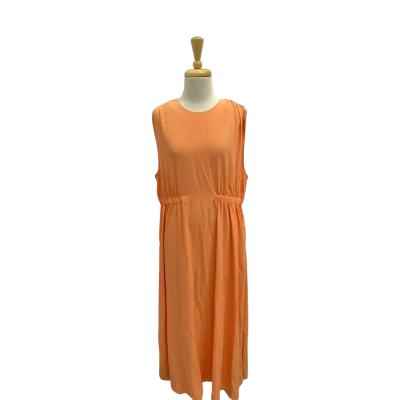Serafina Coral Gathered Maxi Dress.  Size 16.  New with tags