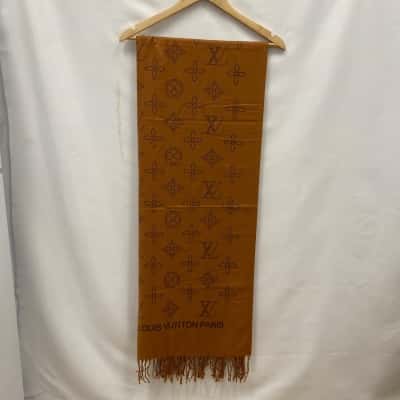 Unbranded Unisex Scarf Brown 