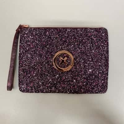 Womens Mimco Purse Maroon / Rose Gold 