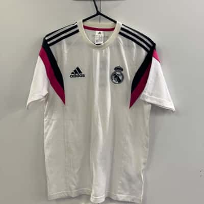 Adidas Unisex  Size M Black  / Cream / Pink  