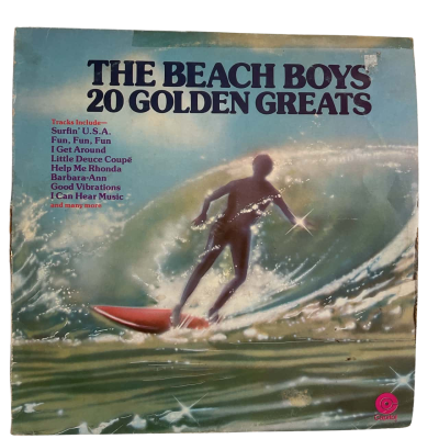 The Beach Boys “20 Golden Greats” Vintage 12” Vinyl LP.